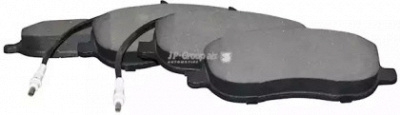 JP GROUP 4163601110 -  Комплект тормозных колодок, дисковый тормоз